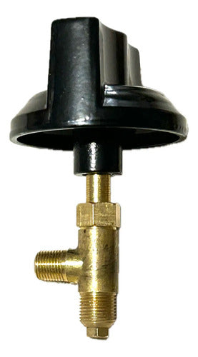 Llave Paso Fogón Con Manilla
