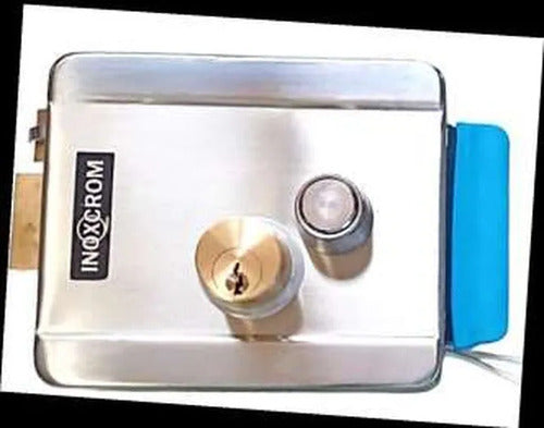Cerradura Electrica Acero Inoxidable Inoxcrom Porton Reja