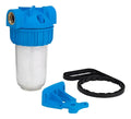 Filtro Purificador De Agua Para Toda La Casa 1 Pulgada Azul