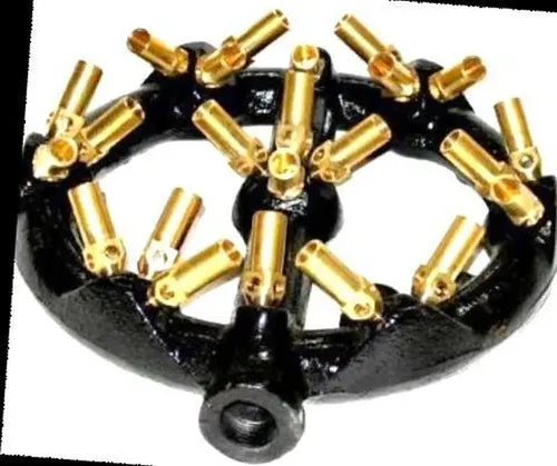 Quemador Industrial Fierro Fundido Turbo C/23 Inyectores