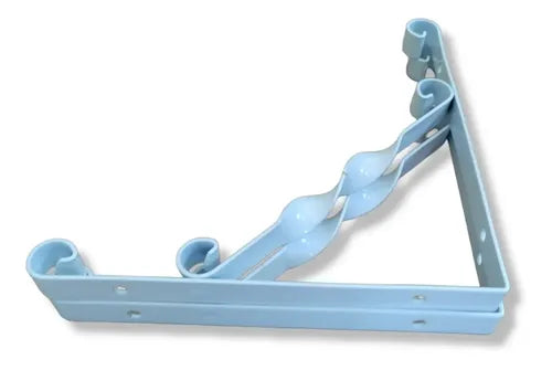 Juego 2 Soporte Escuadra Metálico Decorativo 15x15cm