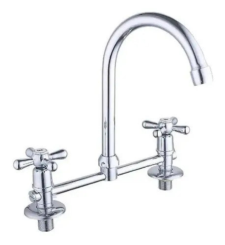 Llave Lavaplatos Laguna Cromado Cromo Brillante