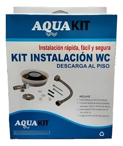 Kit De Instalación Para Inodoro Taza Wc Aquakit