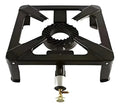 Cocinillas Camping A Gas 1 Plato Fogón 30x30 Portátil Negro
