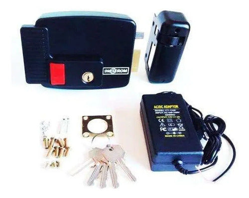 Cerradura Electrica Cisa Cilindro Fijo Porton Reja