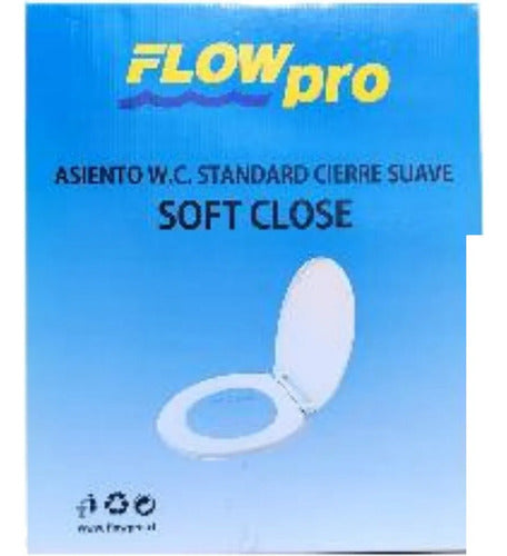 Asiento Y Tapa WC Soft Close Cierre Suave