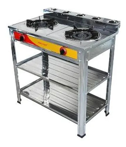 Cocina Semi Industrial Sercogas 2 Quemadores A Gas