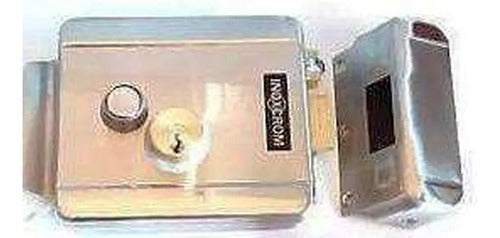 Cerradura Electrica Acero Inox Full Con Control Remoto