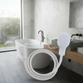 Ducha Blanca Multiuso Con Adaptador Universal Blanco