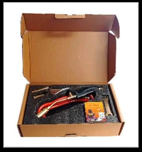 Equipo De Soldar Profesional Completo En Caja Negro/rojo