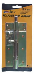 Picaporte Para Candado 125 Mm (display) Dorado Oscuro