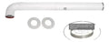 Kit Ducto Calefont Ø80 Mm (largo 38 + 50 Cm)