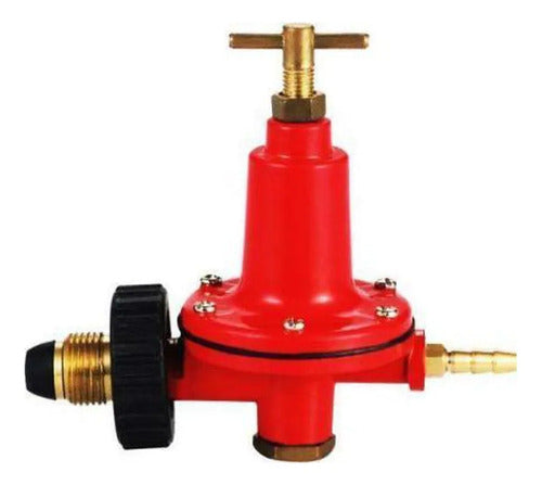 Regulador Gas Alta Presión 45kg Industrial Cert