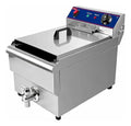 Freidora Eléctrica Industrial 16 Litros Acero Inox