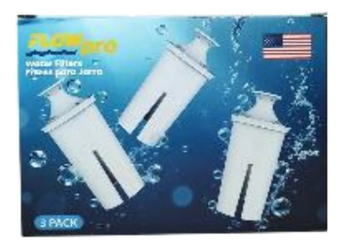 Filtro Para Jarra Purificadora De Agua Pack 3