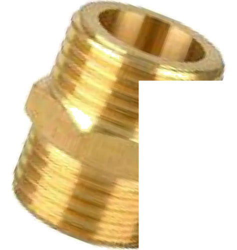 Niple Bronce 3/4 Pulgada HE