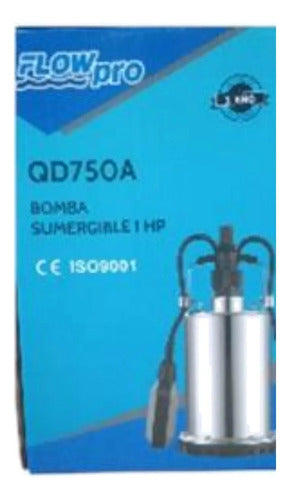 Bomba Sumergible QD750W 1 HP Para Agua Limpia
