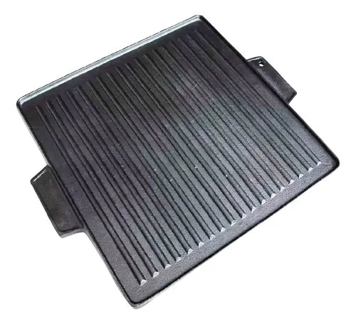 Plancha Churrasquera Fierro Fundido 38x38cm (6kg)