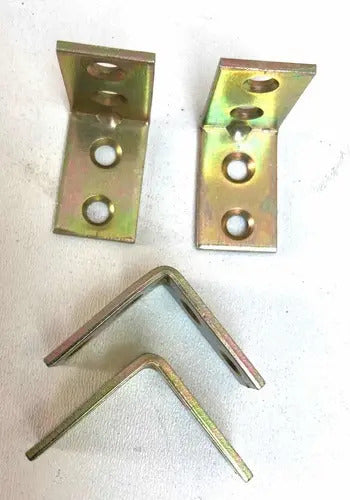 24 Escuadra Esquina Plana 1 Pulgada Metal