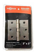 Bisagras Puerta 3x3 Con Tornillos