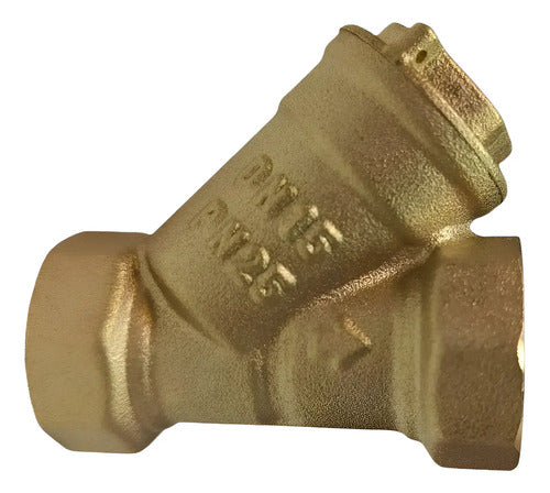 Filtro Tipo Y 1/2 X 1/2 Hi Bronce Calefont Antisarro