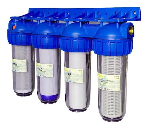 Filtro Purificador Agua Para Pozo 4 Etapas 1 Pulg Antisarro