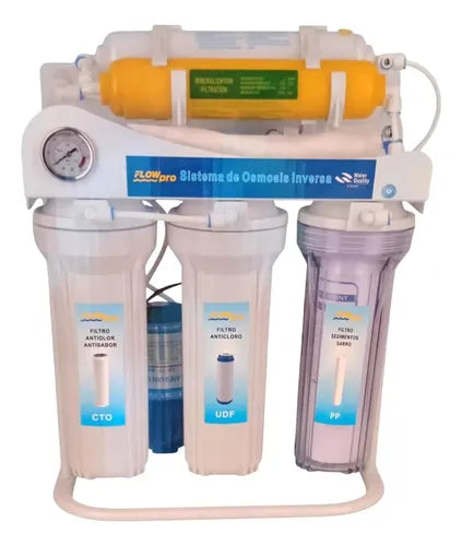 Filtro Agua Osmosis Inversa 6 Etapas Con Estanque Flowpro