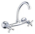 Llave Combinacion Lavaplatos Al Muro Laguna Plateado Cromado